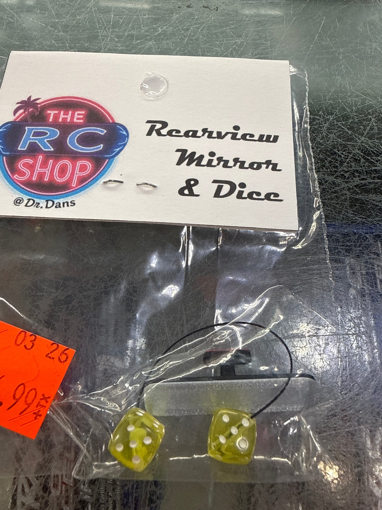 DRC-RVM-110-     The Rc Shop  Rearview Mirror & Dice 1/10 Drift car  | The RC Shop at Dr Dans