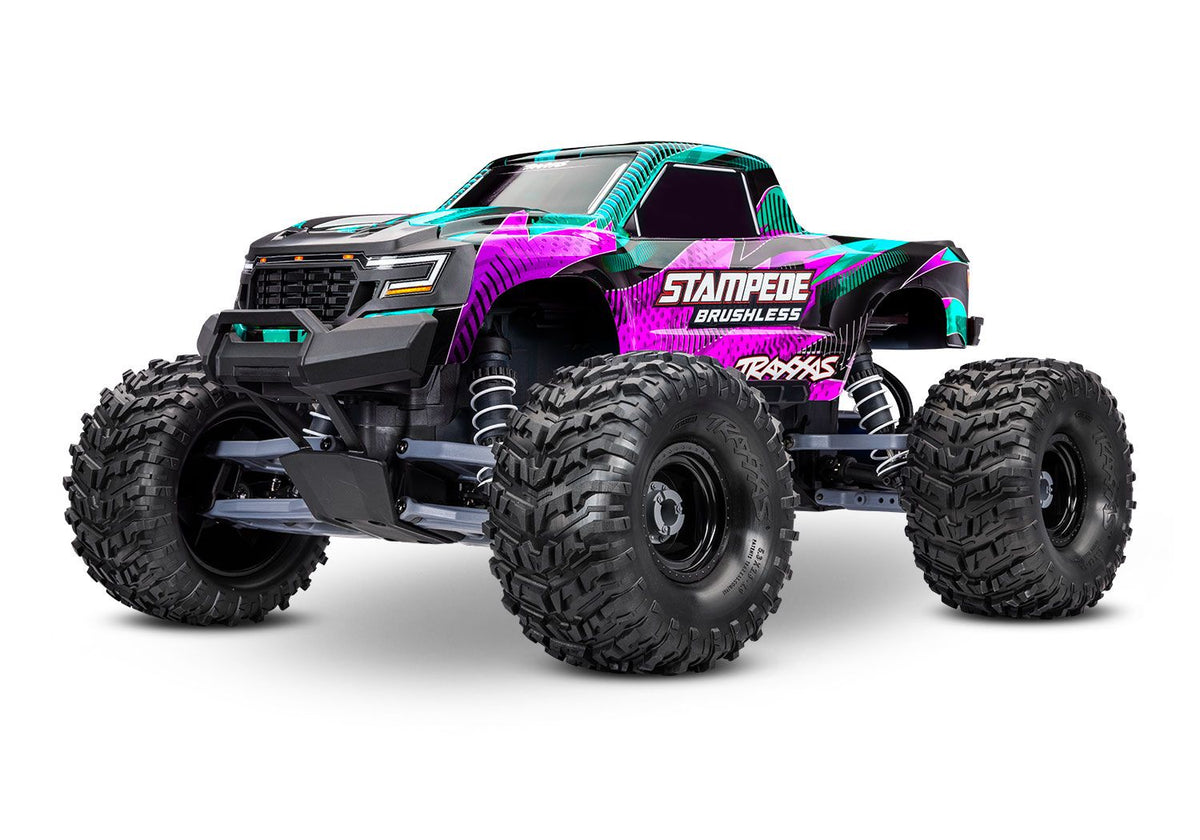 Traxxas Stampede 2WD Brushless 1/10 RTR Monster Truck – 136454-4 Color Variants