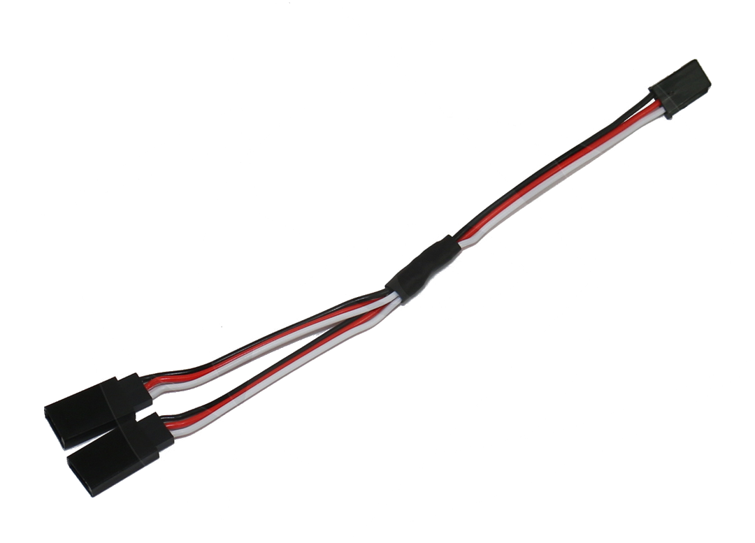 YEA-WPT-0110    Yeah Racing 150mm Futaba Y Extention Leads       | The RC Shop at Dr Dans