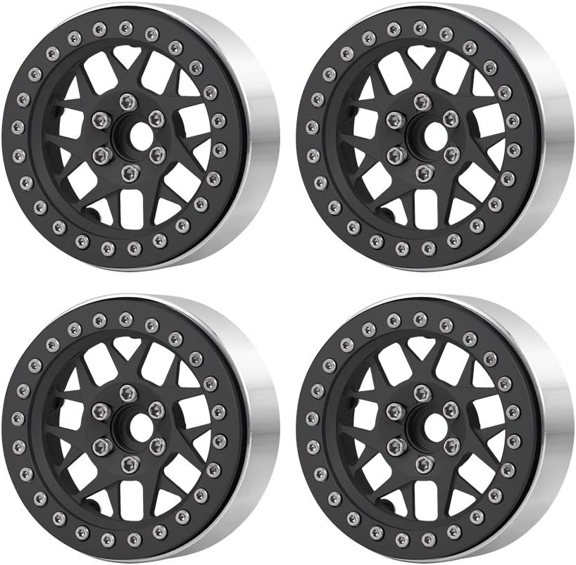 2.2 Beadlock Wheels Aluminum Alloy 2.2 inch Wheel Hubs Rims For 1/10 Scale RC Crawler        | The RC Shop at Dr Dans