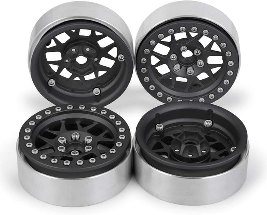 2.2 Beadlock Wheels Aluminum Alloy 2.2 inch Wheel Hubs Rims For 1/10 Scale RC Crawler        | The RC Shop at Dr Dans