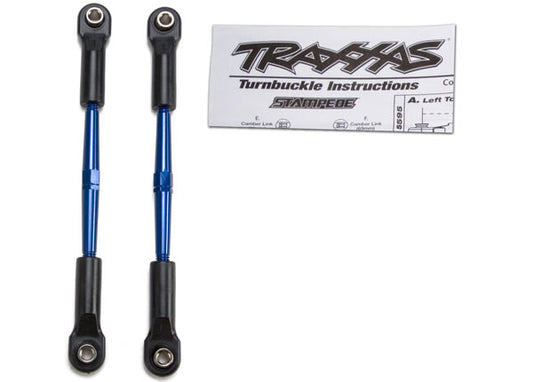 2336A  61 mm Blue Aluminum Toe Links (2)  | The RC Shop at Dr Dans