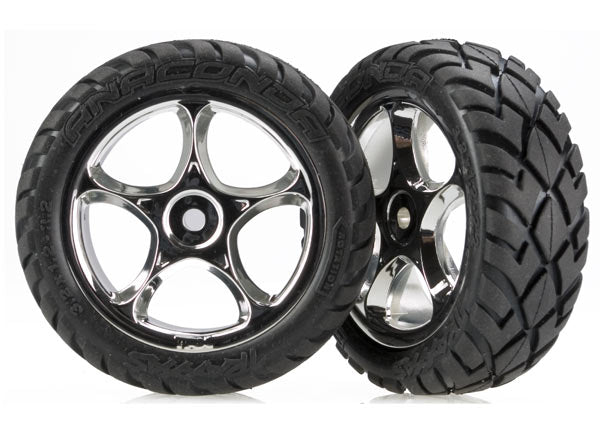 2479R Tracer 2.2" Wheels with Anaconda Tires (2) | The RC Shop AT Dr Dans