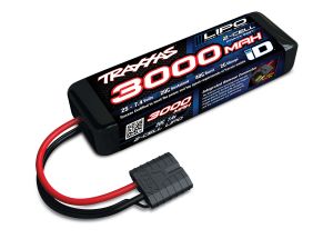 2827X 3000 mAh 7.4 Volt 2-Cell LiPo Battery  |The RC Shop at Dr Dans