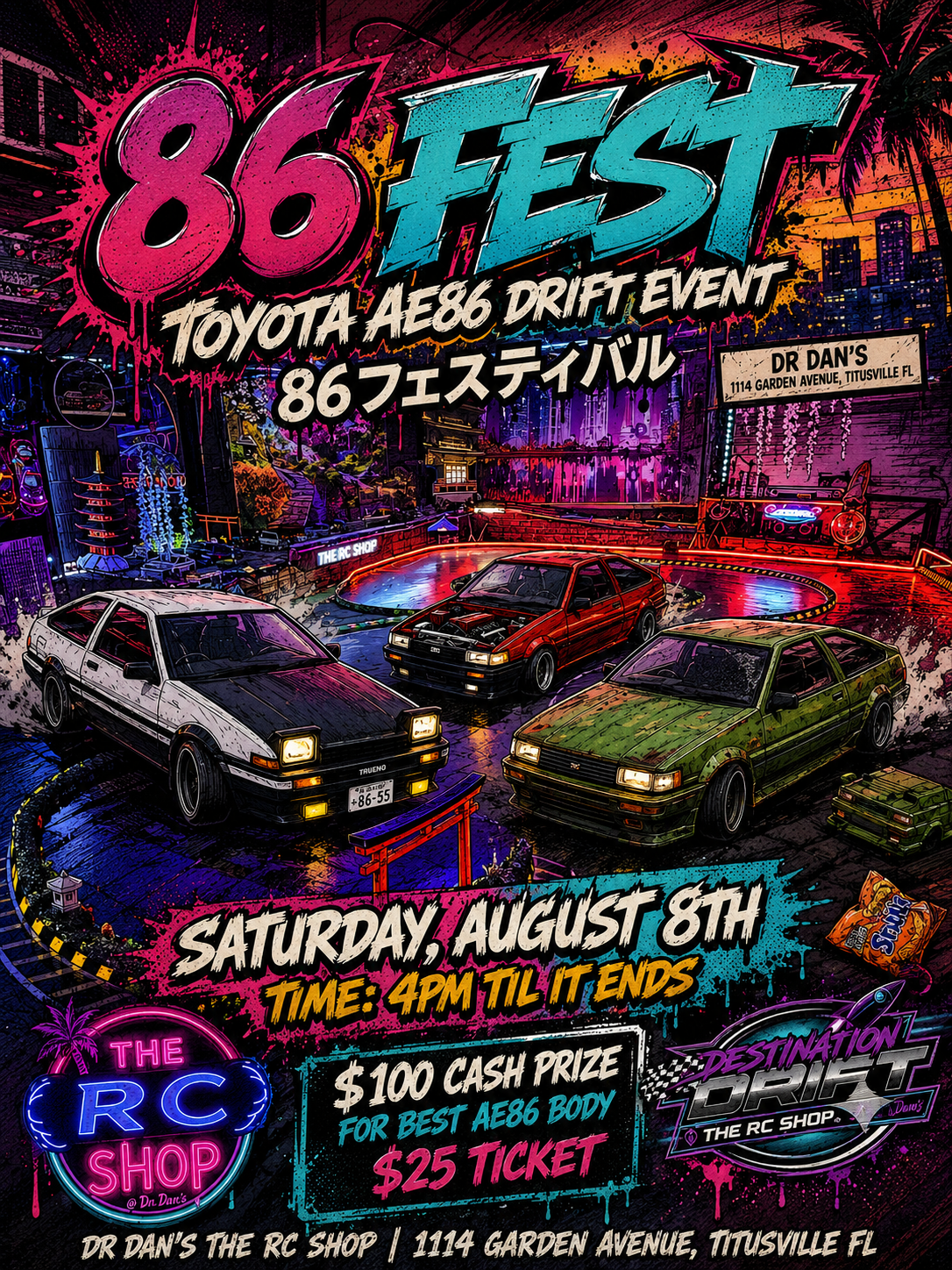 86 FEST Show & Drift Event