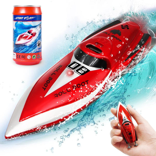 Soda Can Boat  RC Micro STUNT BOAT Mini Speed Boat- 2.4GHZ  | The RC Shop at Dr Dans