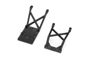 3623-BLK SKID PLATES F&R BLACK