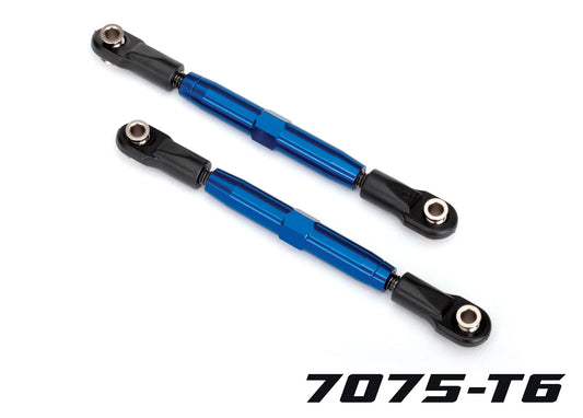 3644X    TUBES Blue Aluminum 73 mm Rear Camber Links (2)  | The RC Shop at Dr Dans