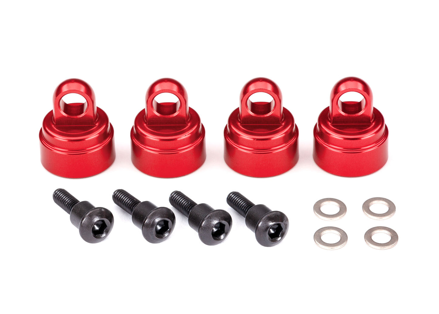 3767(A, G, P, T, X)   Aluminum Shock Caps (4)  |The RC Shop at Dr Dans