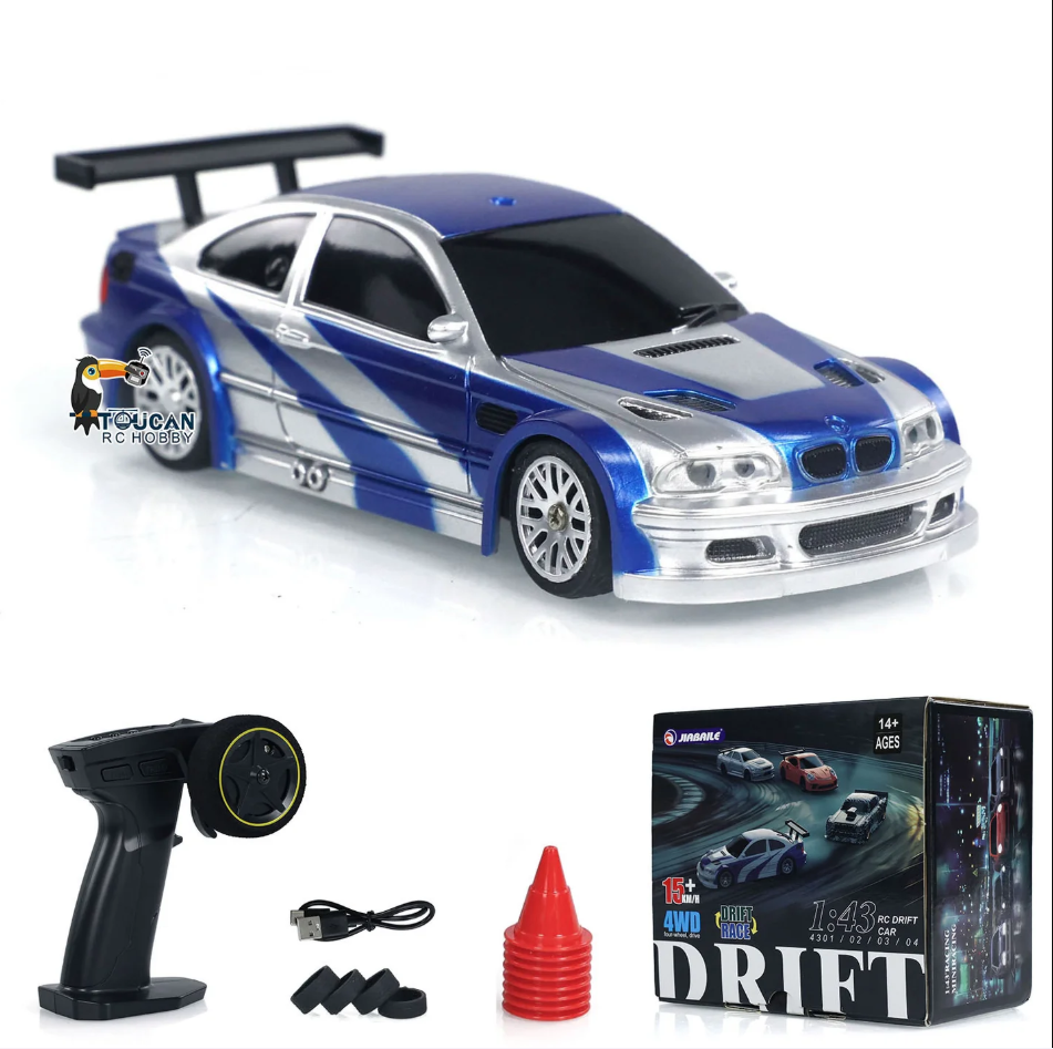 JiaBaiLe 1/43 4WD Mini RC Drift Cars 2.4GHz RTR – 4301-4311