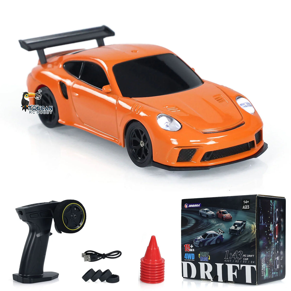 JiaBaiLe 1/43 4WD Mini RC Drift Cars 2.4GHz RTR – 4301-4311