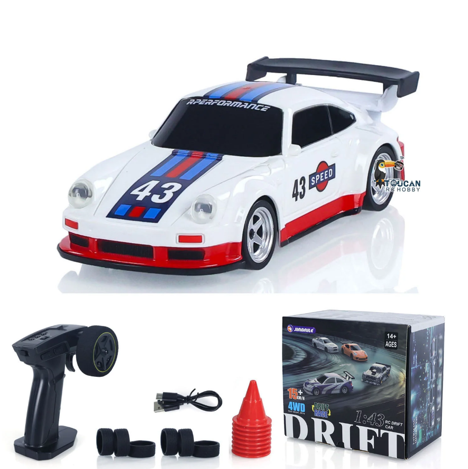 JiaBaiLe 1/43 4WD Mini RC Drift Cars 2.4GHz RTR – 4301-4311