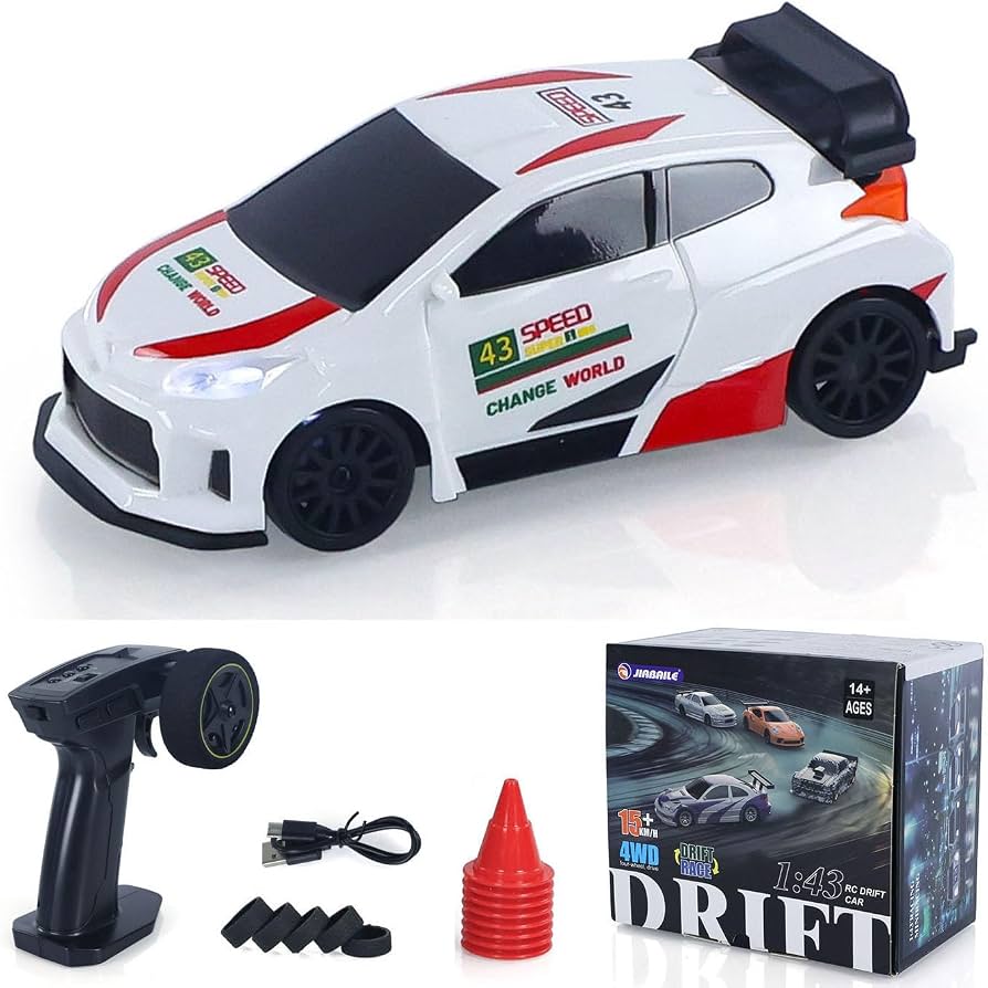 JiaBaiLe 1/43 4WD Mini RC Drift Cars 2.4GHz RTR – 4301-4311