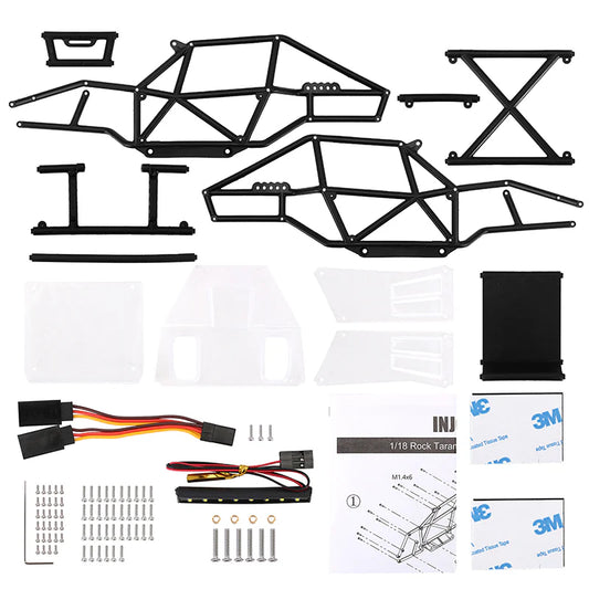 INJ4M-53    INJORA Rock Tarantula Nylon Buggy Body Chassis Kit For 1/18 TRX4M