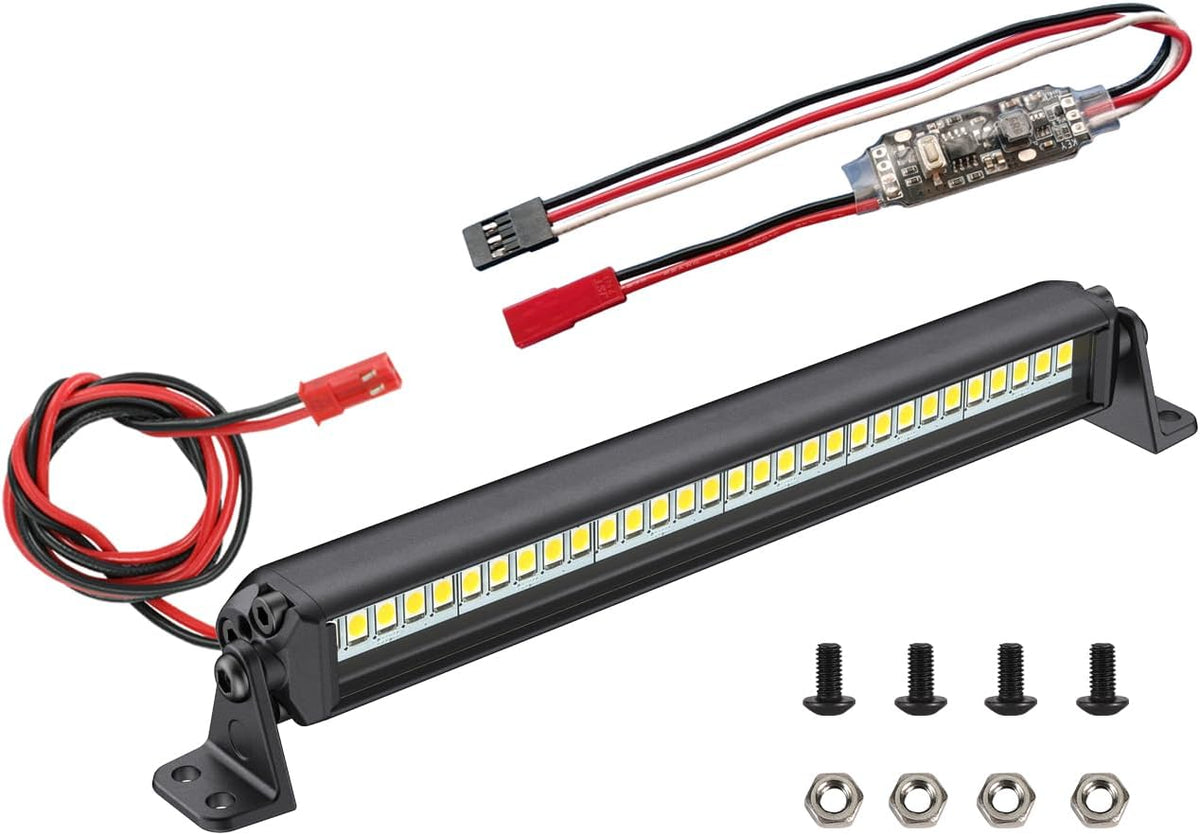5.3" 30-LED Aluminum RC Light Bar for 1/8 & 1/10 Crawlers