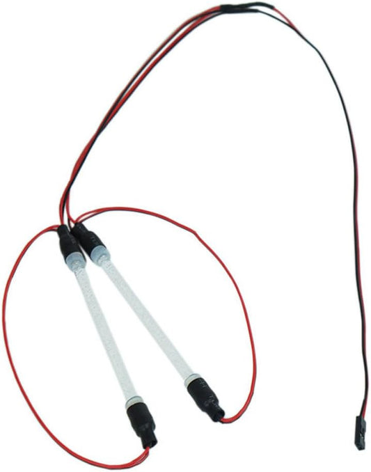 MOHERO 1/10 RC Car Chassis Body LED Light Strip Tube for RC Drifting Car Truck Tank (Multicolor)