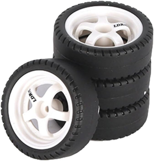 LD0012 DRIFT TIRES- STYLE 5- WHITE- NEW 2025 | The RC Shop at Dr Dans