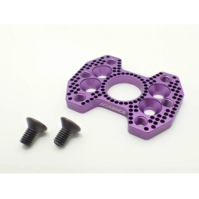 ACUVANCE MerV-ERA Multi-Angle 540-to-380 Motor Conversion Plate – Black / Red / Purple