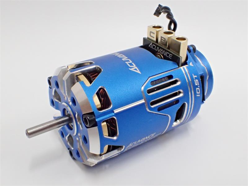 Acuvance Fledge Sensored Brushless Drift Motor W/End Bell Fan (10.5T) | The RC Shop at Dr Dans