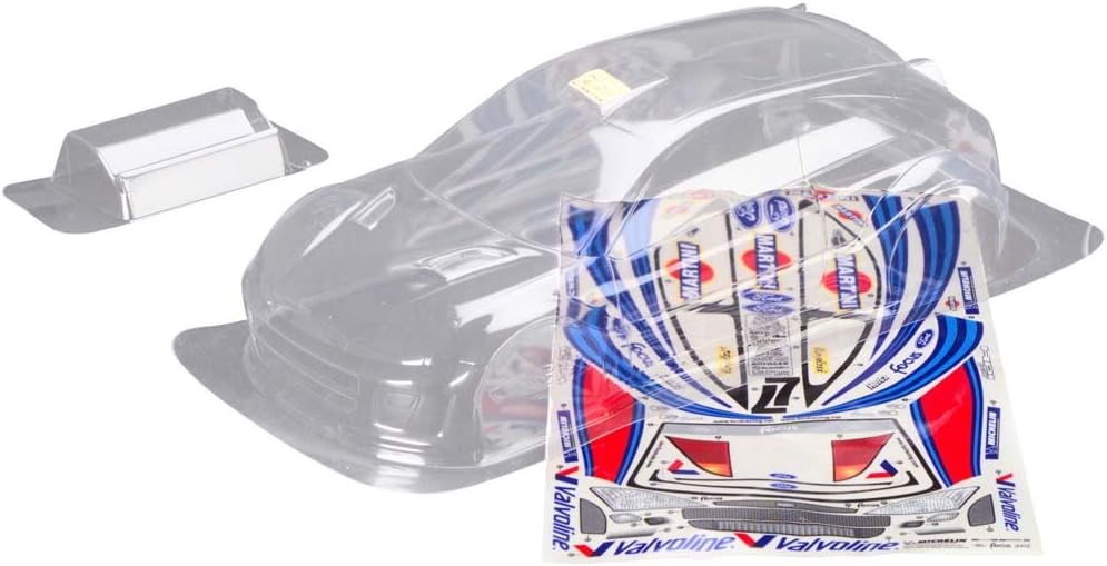 HPI7412    Ford Focus WRC Body, Clear, 200mm