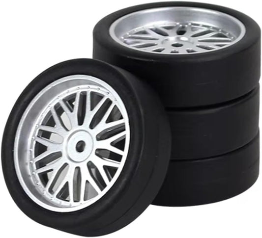 LD0004 DRIFT TIRES- STYLE 1- CHROME- NEW  2025