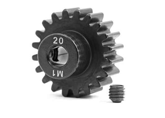 6494R    20-Tooth Machined Pinion Gear (1.0 Mod) 5 mm Bore   | The Rc Shop at DrDans
