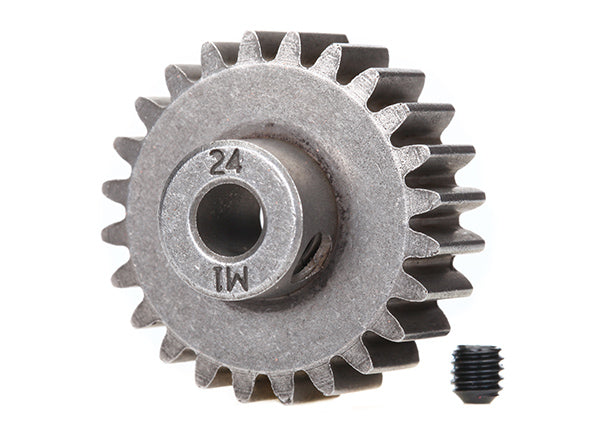 6496X   24-Tooth Pinion Gear (1.0 Mod) 5 mm Bore    | The RC Shop at Dr Dans