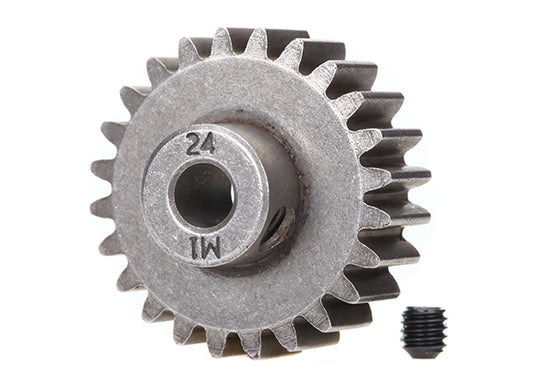 6496X   24-Tooth Pinion Gear (1.0 Mod) 5 mm Bore    | The RC Shop at Dr Dans