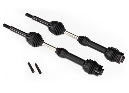 6852R Driveshafts, rear, steel-spline