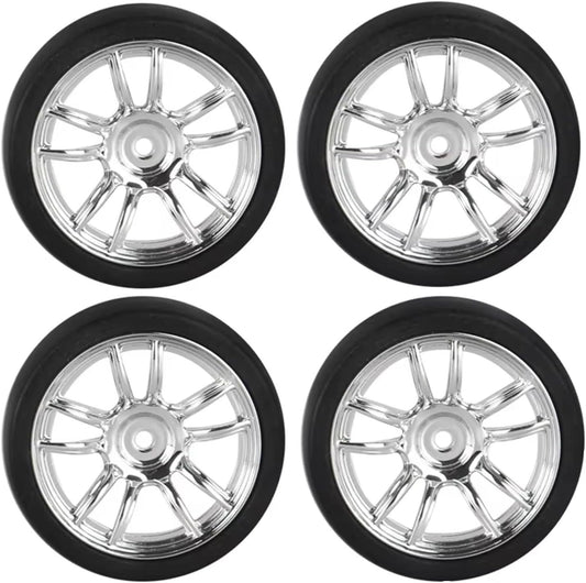 LD0006 DRIFT TIRES- STYLE 2- CHROME- NEW  2025