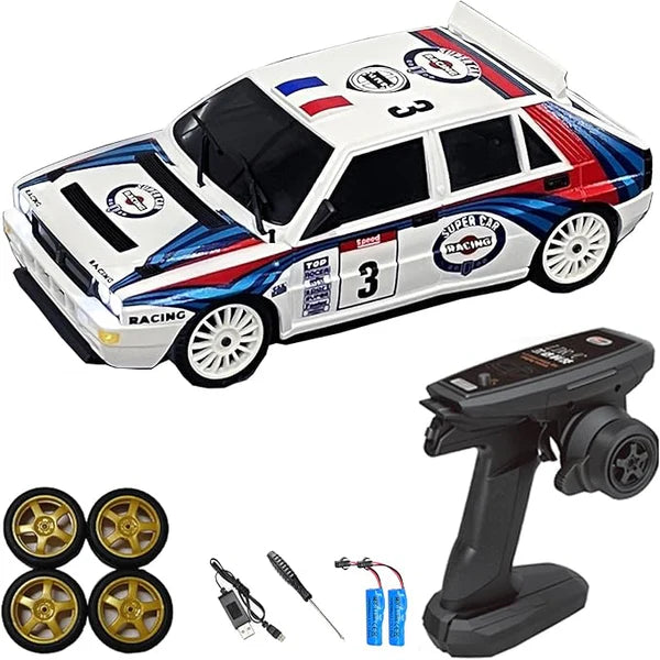 LD1280   1/28 Mini RC Drift Car GTR 2.4GHz 4WD RTR with Gyro and 4PCS Drift Tires Racing Radio Control Cars