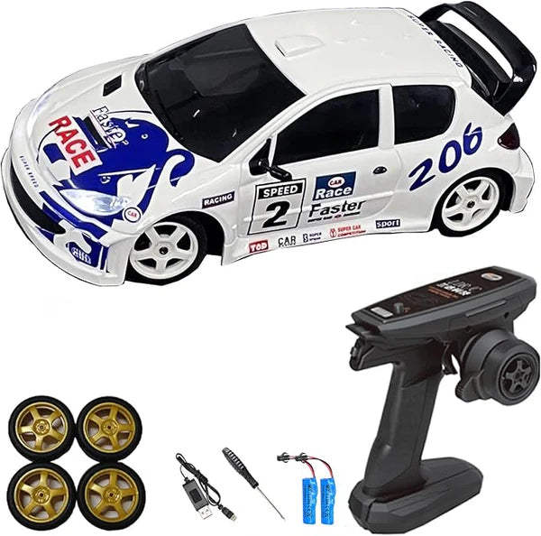 LD1280   1/28 Mini RC Drift Car GTR 2.4GHz 4WD RTR with Gyro and 4PCS Drift Tires Racing Radio Control Cars