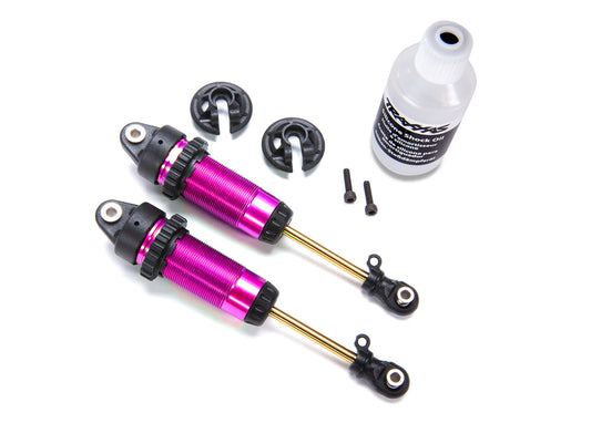7462-PINK    1/10 Pink Aluminum XX-Long GTR Shocks (2)  | The RC Shop at Dr Dans