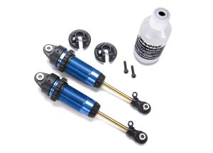 7462    1/10 Blue Aluminum XX-Long GTR Shocks (2)  | The RC Shop at Dr Dans