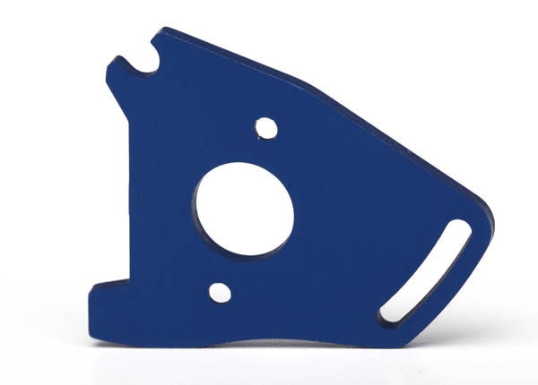 7490    Blue Aluminum Motor Plate    | The RC Shop at Dr Dans