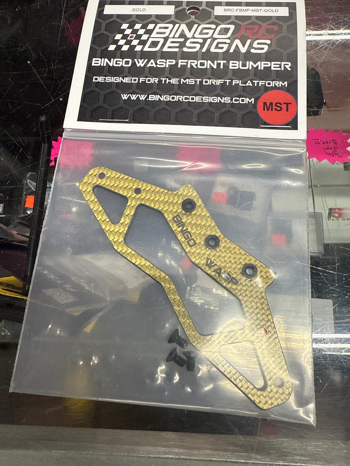BRC-FBMP-MST-     Bingo RC Designs WASP Front Bumper (MST) | The rc shop At drdans