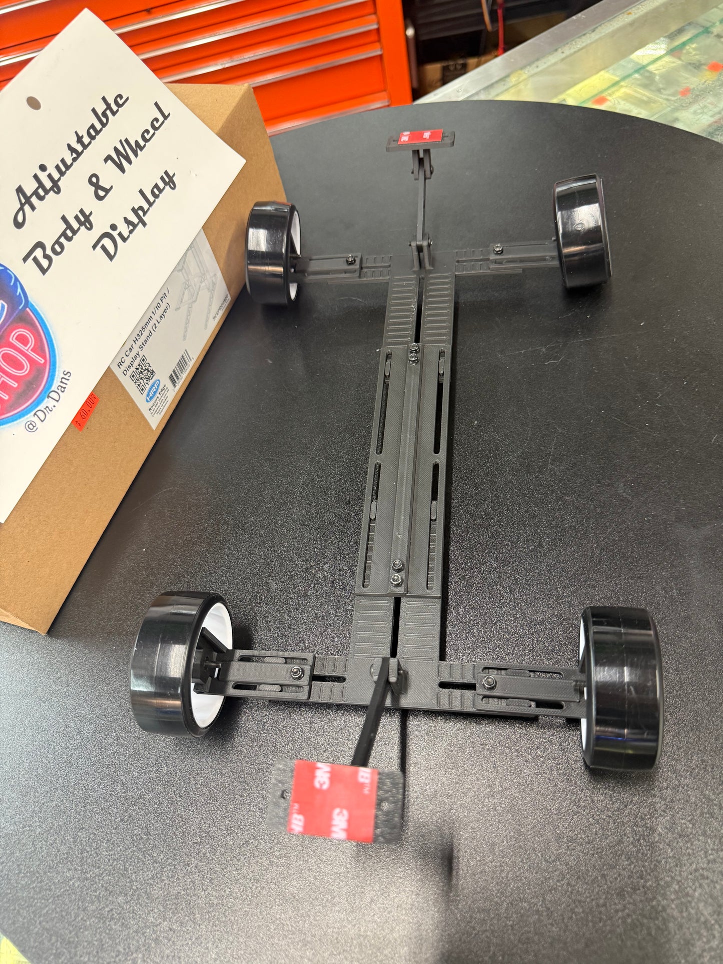 DRC-BWD-110      Adjustable Body and Wheel Display      | The RC Shop at Dr Dans