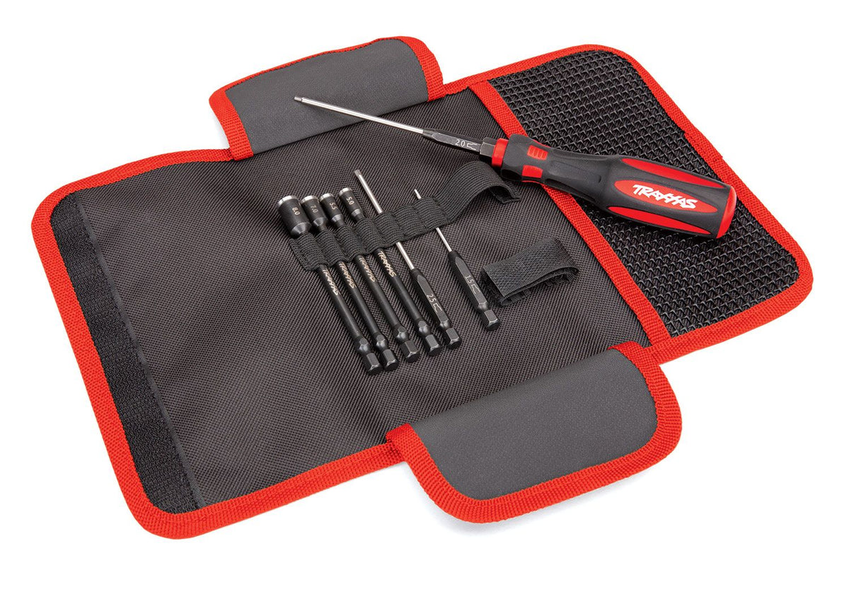 Traxxas Speed Bit Essentials Set 7-Piece Metric Hex & Nut Driver Tool Kit – 8712
