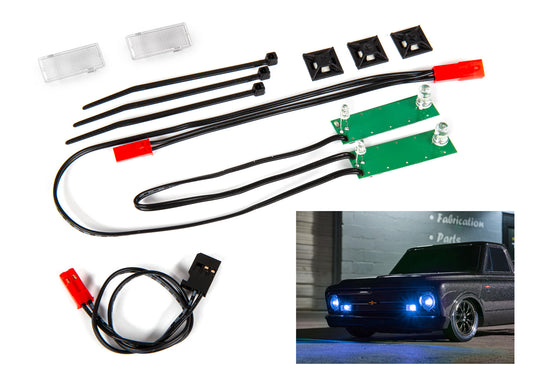 9496X   Drag Slash Blue LED Headlight Set