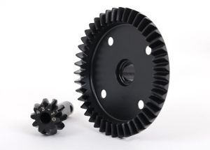 9579R Ring gear, differential/ pinion gear, differential (machined) (front or rear)