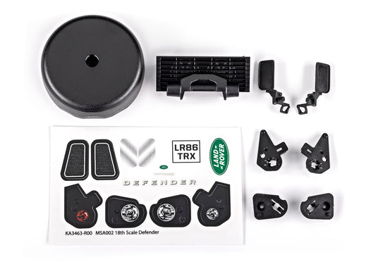 9720  TRX-4M Defender Body Accessories  | The RC Shop at Dr Dans