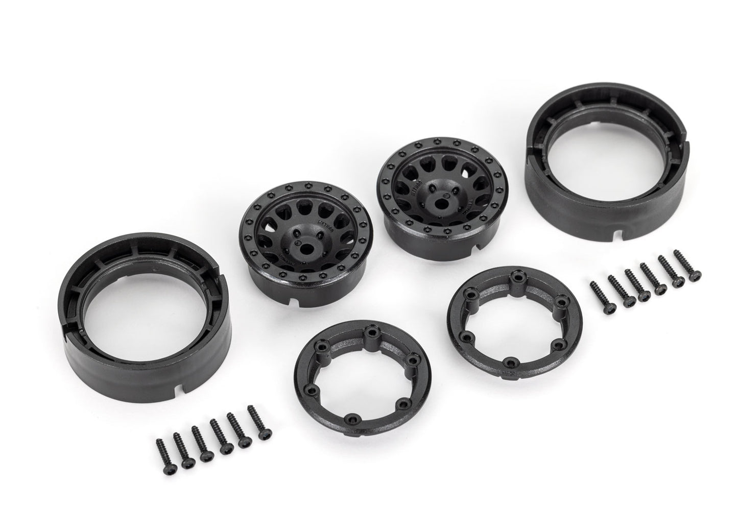 9781   Black 1.0" Method Race Wheels (2)  | The RC Shop at Dr Dans