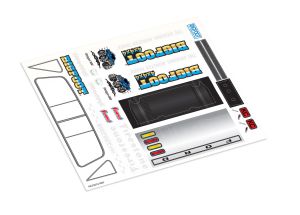 9844 BIGFOOT DECALS TRX-4MT