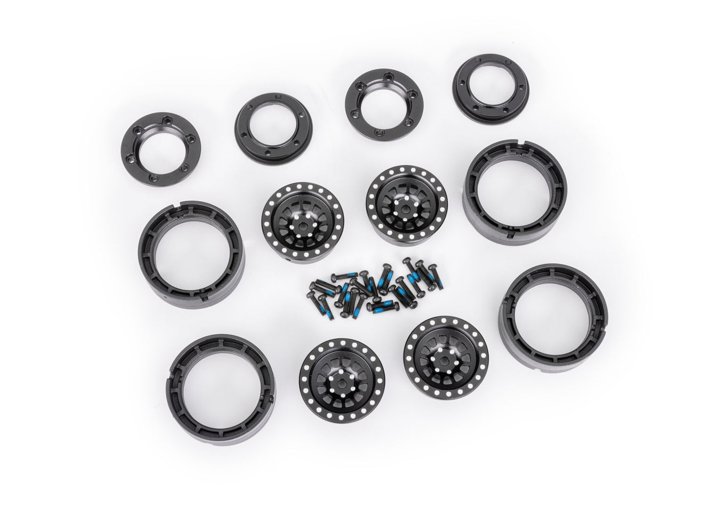 9881   TRX-4M 1" Aluminum Beadlock Wheels (4)   |The RC Shop at Dr Dans
