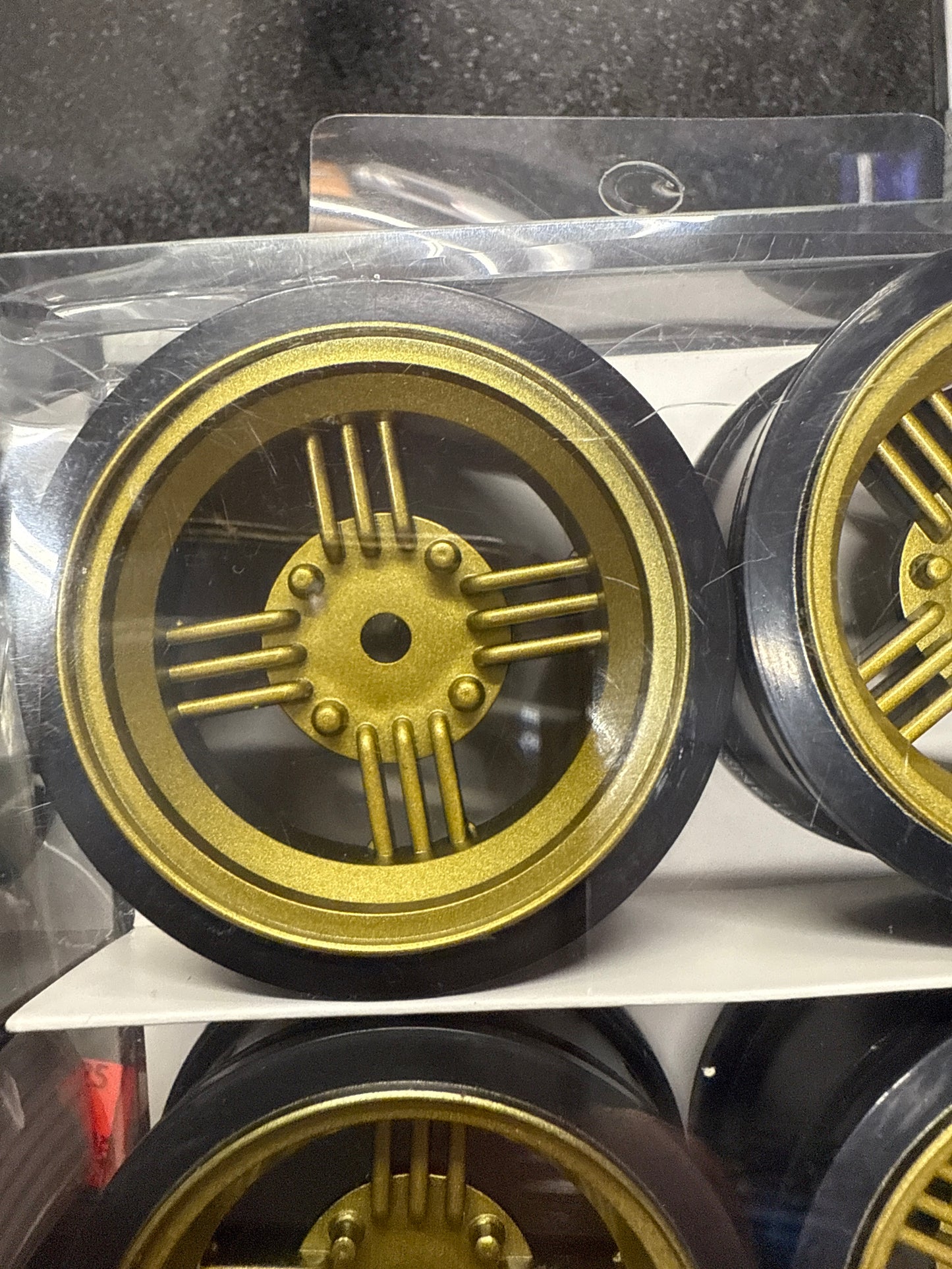 11135 DRIFT WHEEL GOLD VINTAGE STYLE 6MM OFFSET