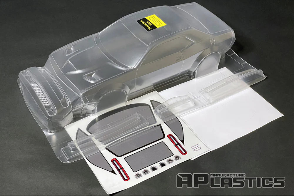 AP-DCL       Dodge Challenger SRT WIDEBODY PANDEM RB 1-10 Body Set [APlastics] DCL       | The RC Shop at Dr Dans