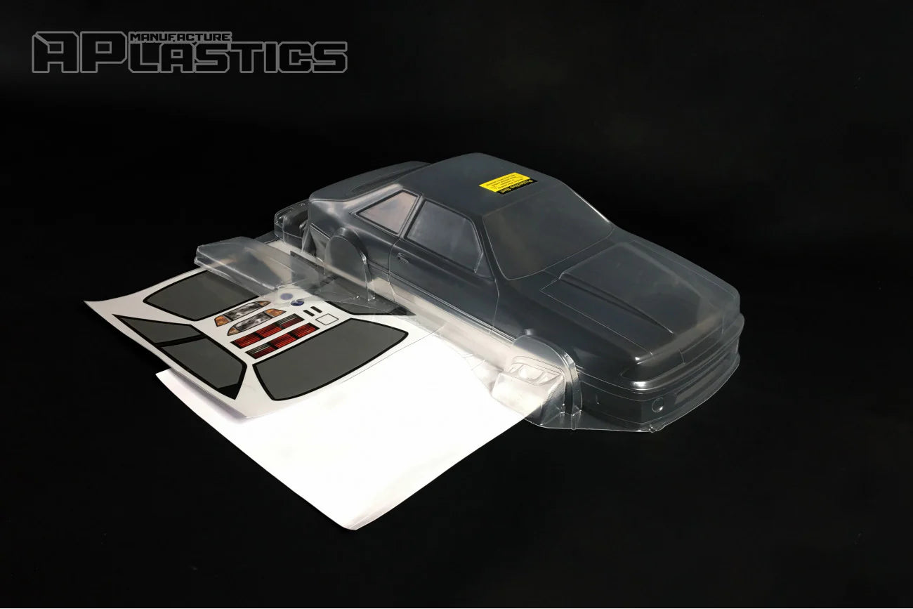 AP-FMGT      1990 Ford Mustang GT FOX 1-10 Body Set [APlastics]      | The RC Shop at Dr Dans