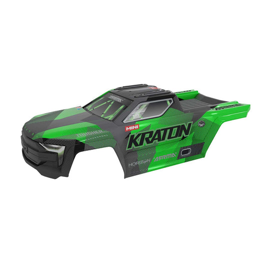 ARA-2655   MINI KRATON Body, Black/Green    | The RC Shop at Dr Dans