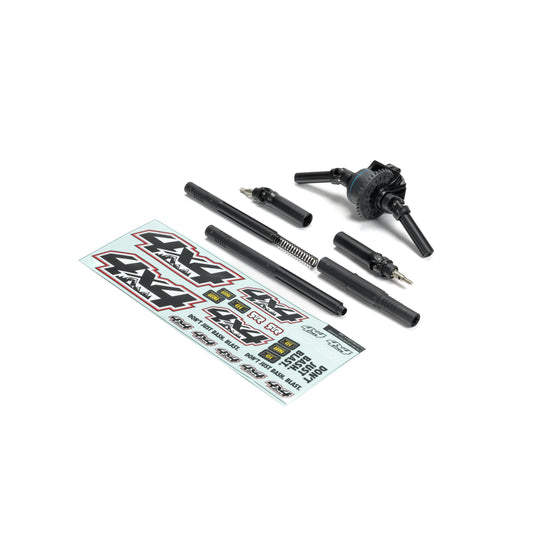 ARA210003    4X2 to 4X4 Transmission Conversion Upgrade Set: BOOST BOX    | The RC Shop at Dr Dans