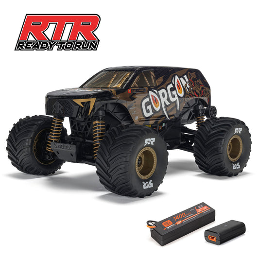 1/16 GORGON GROM 4X4 RTR Brushed Monster Truck (Battery & Charger Included)